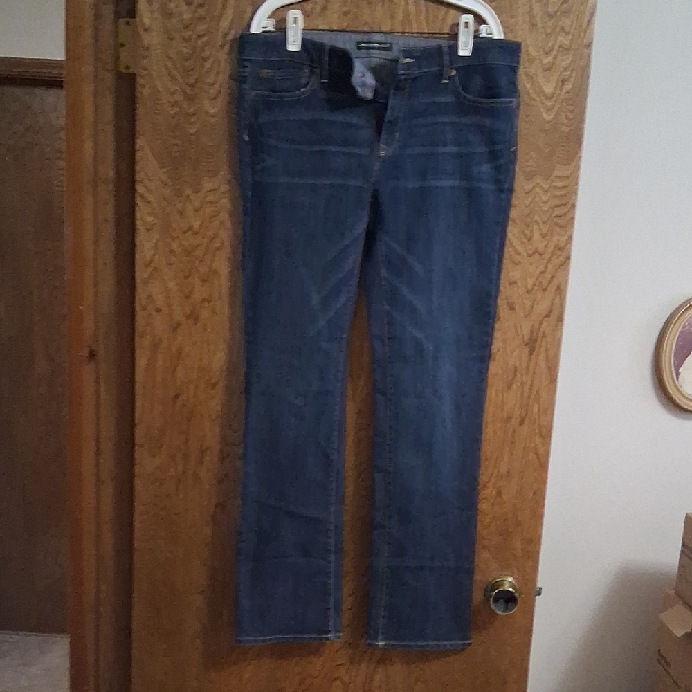 Eddie Bauer Dark Blue Straight Leg Jeans